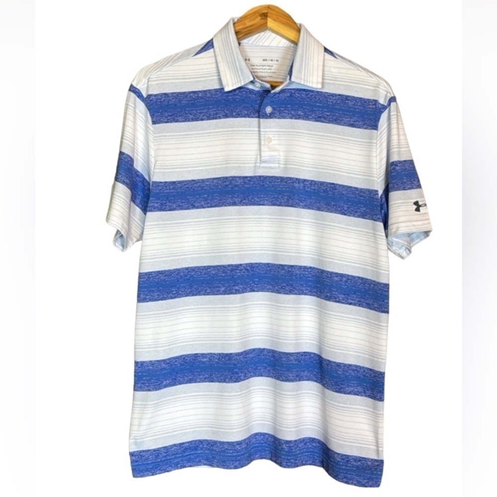Under Armour Playoff Polo shirt Size Medium Cantigny Golf course
